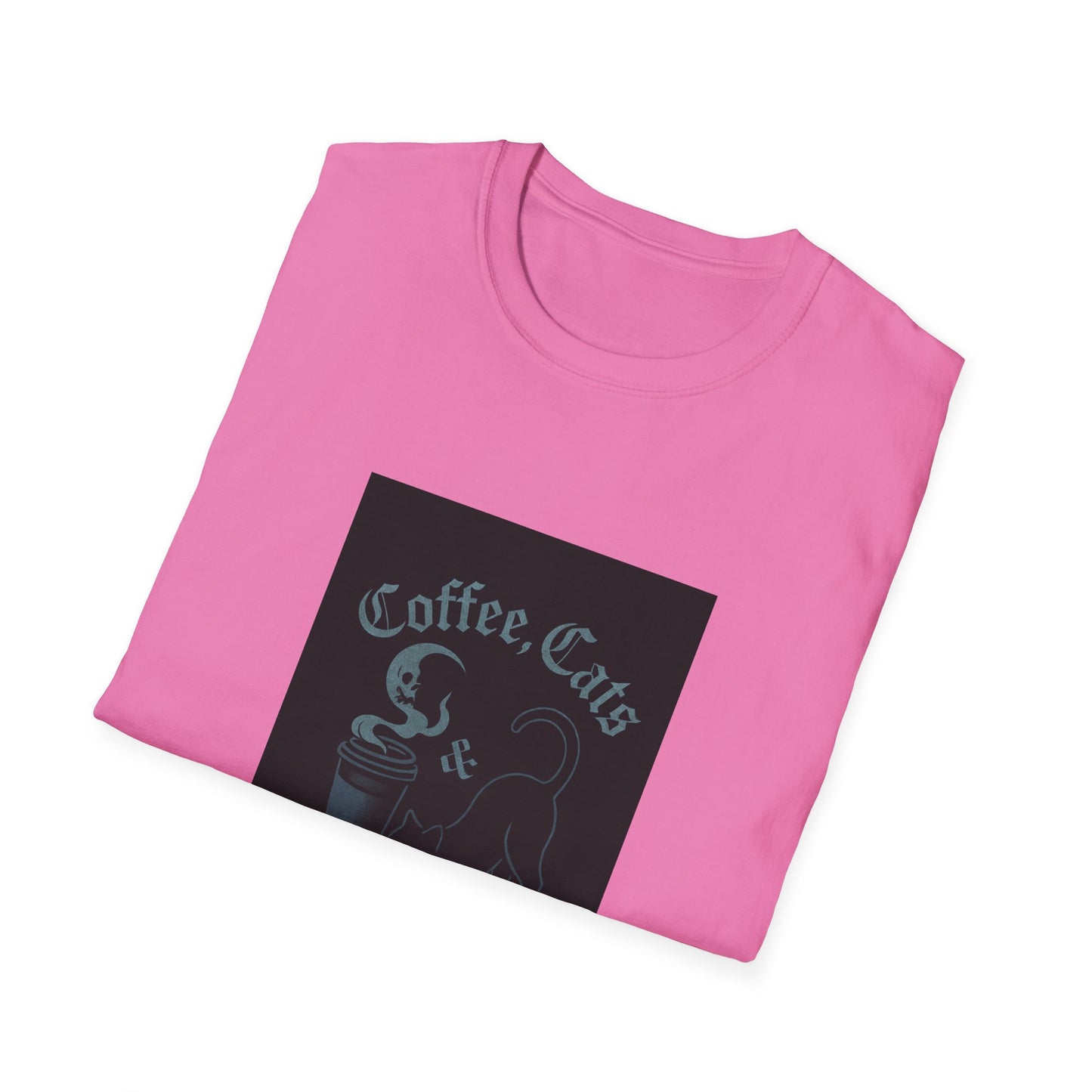 Coffee Cats & Midnight Chills T-Shirt