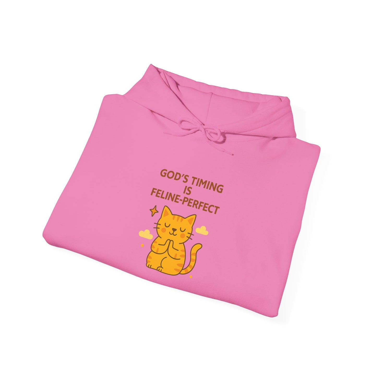 God’s Timing Is Feline-Perfect Hoodie