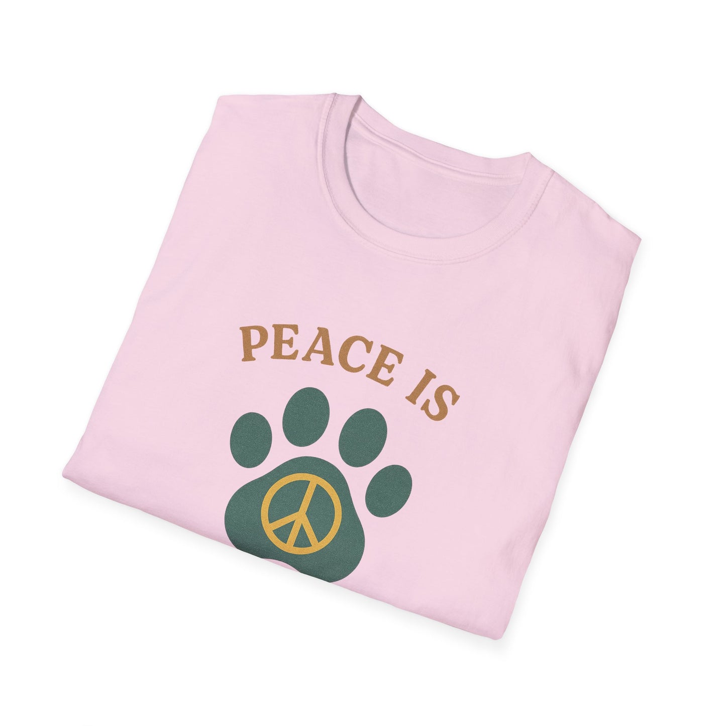Peace Is Paw Print Away T-Shirt