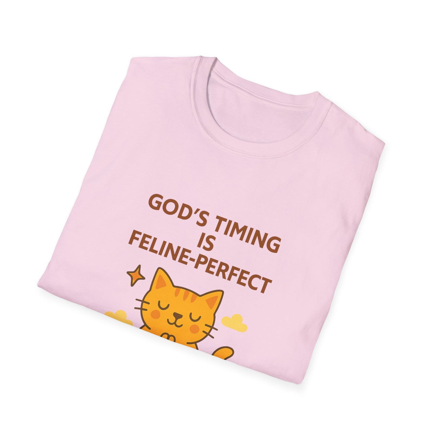 God’s Timing Is Feline-Perfect T-Shirt