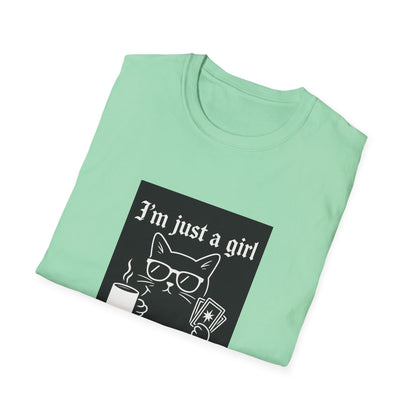 3’m Just a Girl Manifesting and Spiraling  T-Shirt