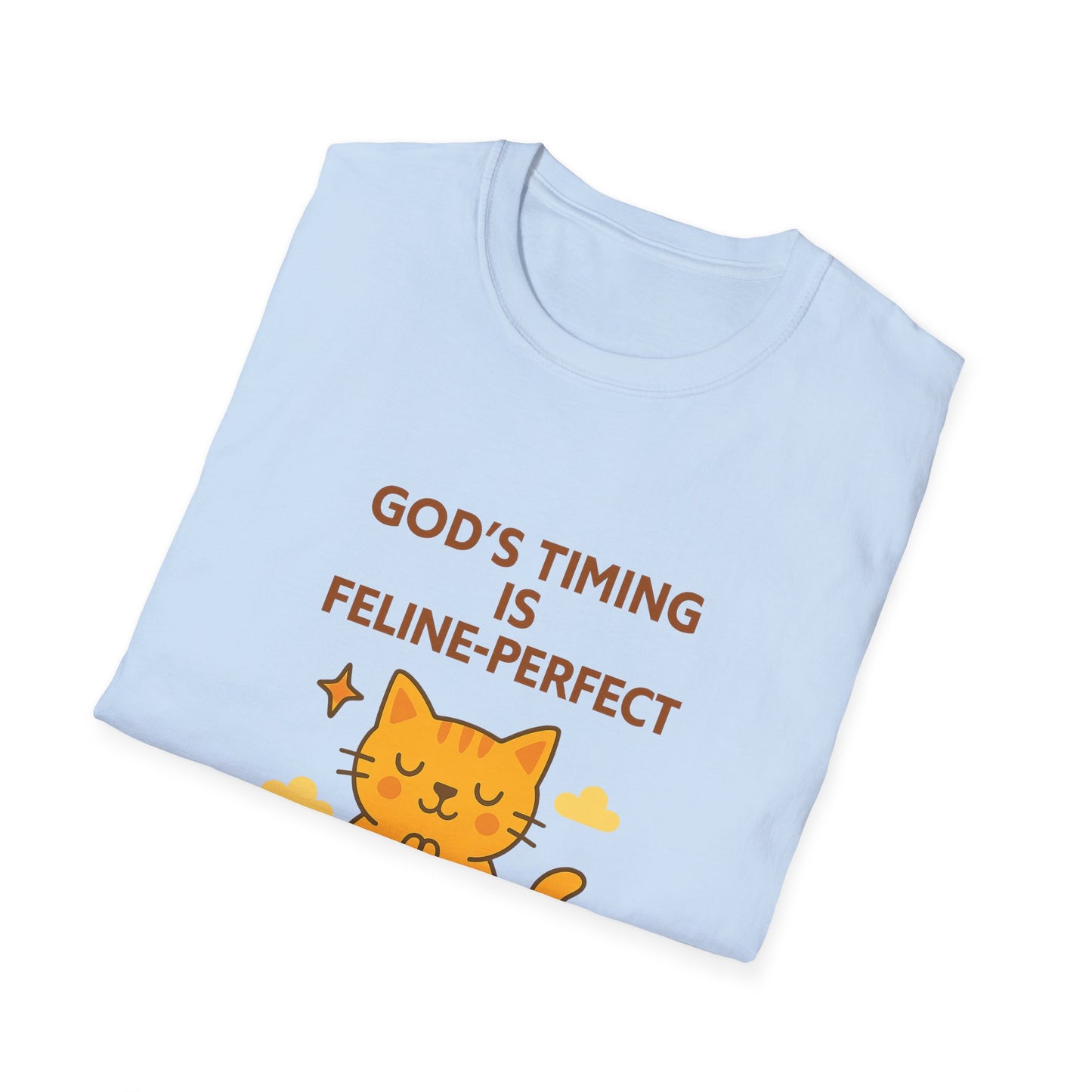 God’s Timing Is Feline-Perfect T-Shirt