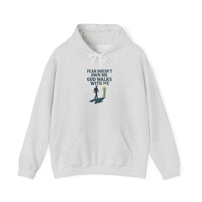 Fear Doesn’t Own Me God Walks With Me  Hoodie