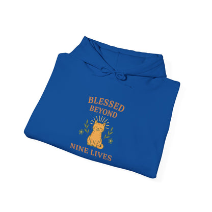 Blessed Beyond Nine Lives  Hoodie