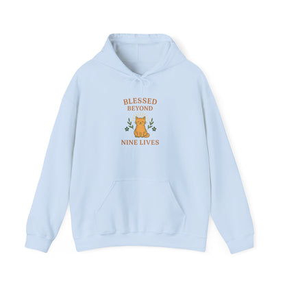 Blessed Beyond Nine Lives  Hoodie
