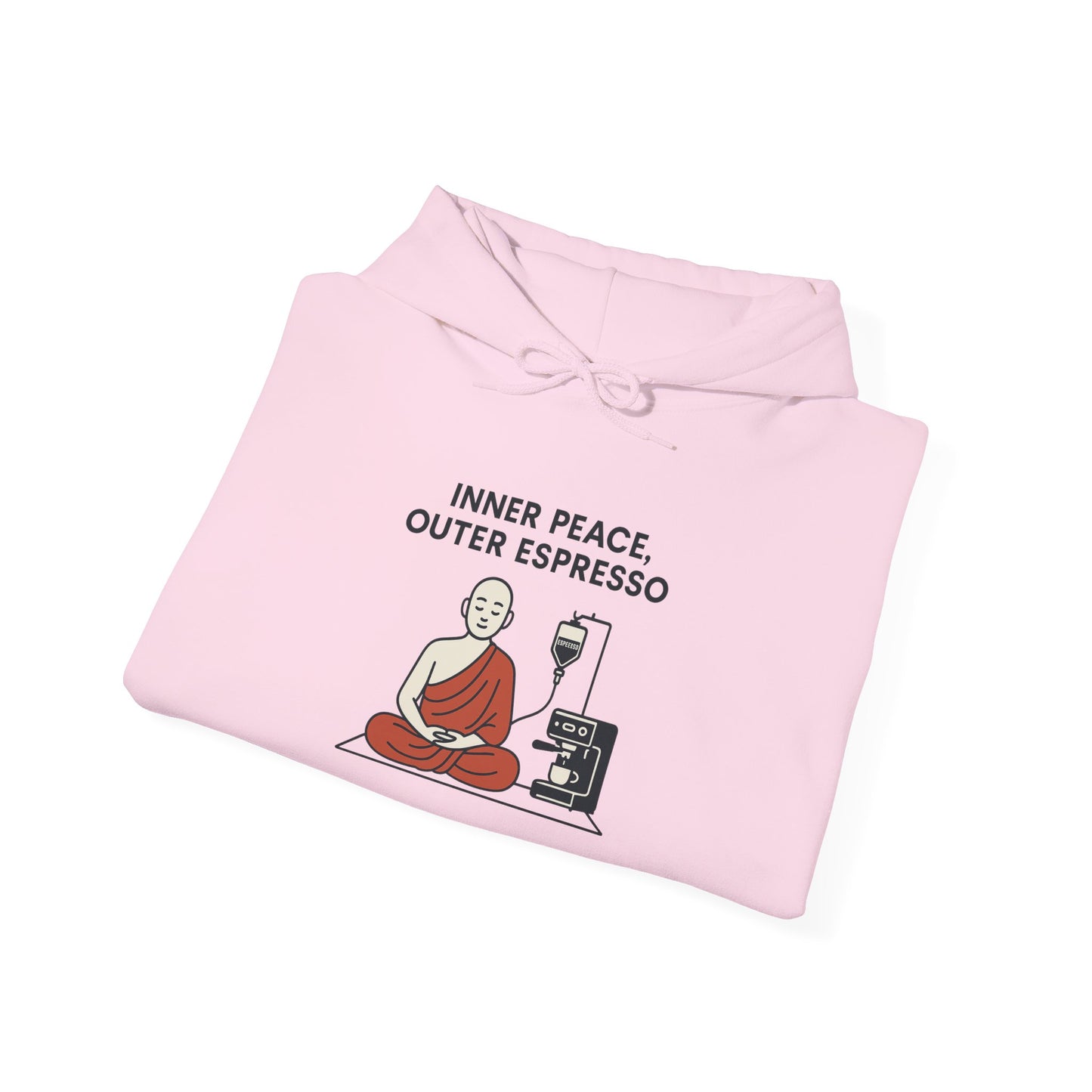 Inner Peace, Outer Espresso Hoodie