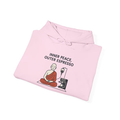 Inner Peace, Outer Espresso Hoodie