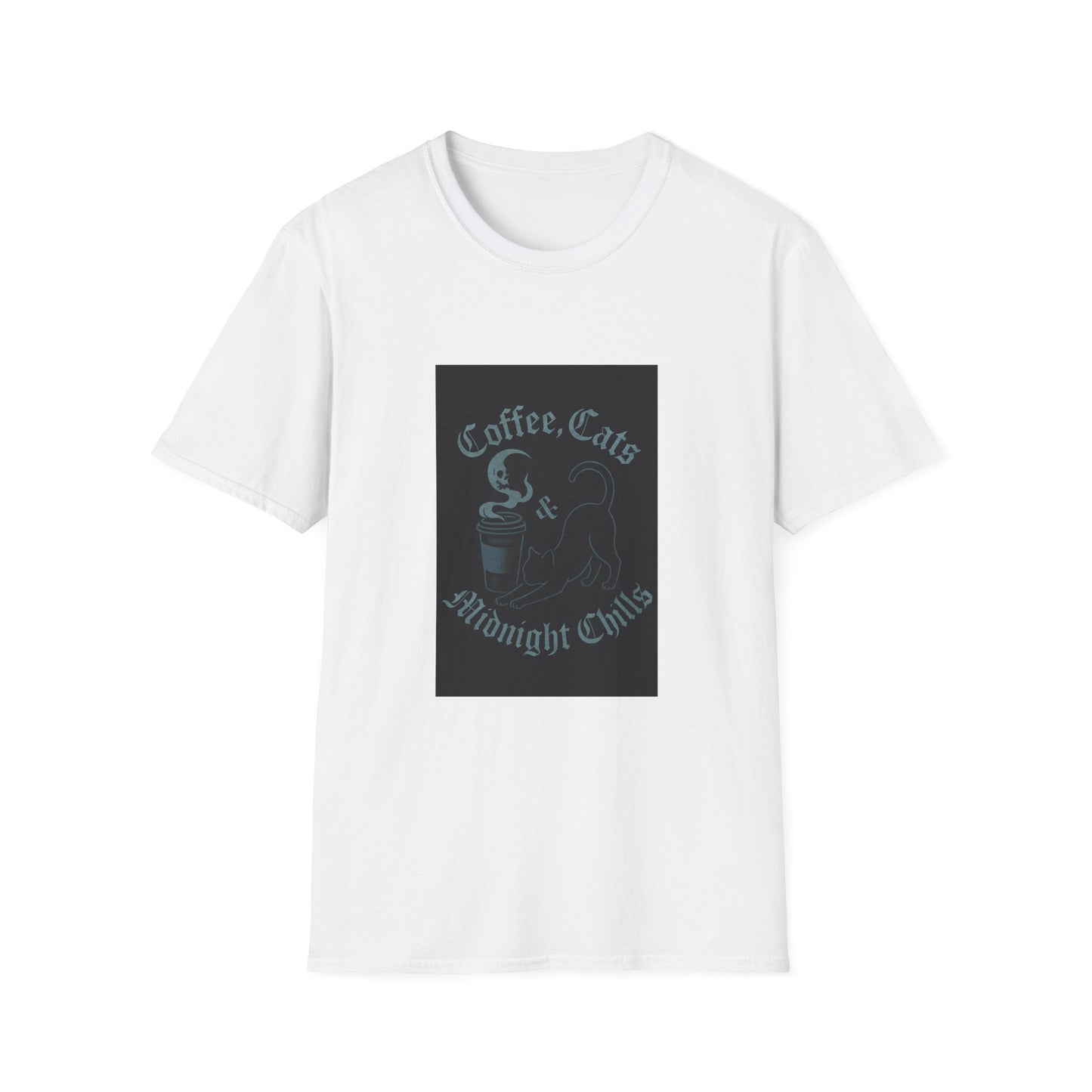 Coffee Cats & Midnight Chills T-Shirt