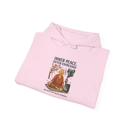 Inner Peace, Outer Espresso Hoodie