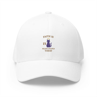 Faith Is Is Feline-Shaped Today Hat