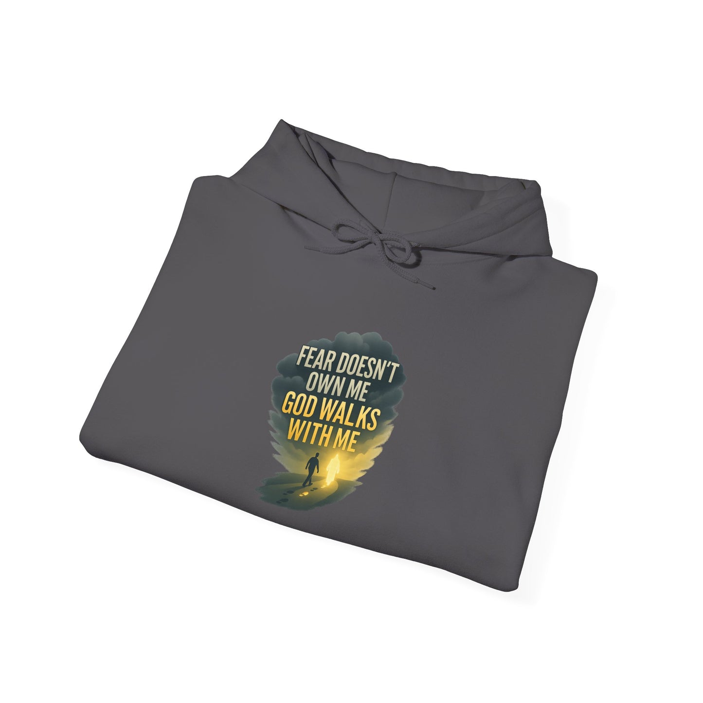 Fear Doesn’t Own Me God Walks With Me  Hoodie