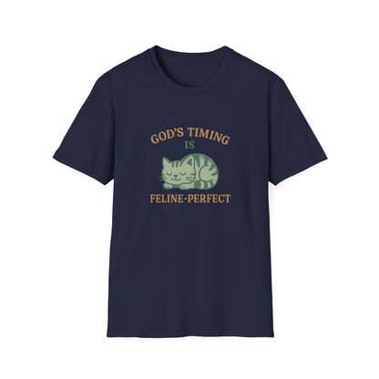 God’s Timing Is Feline-Perfect T-Shirt