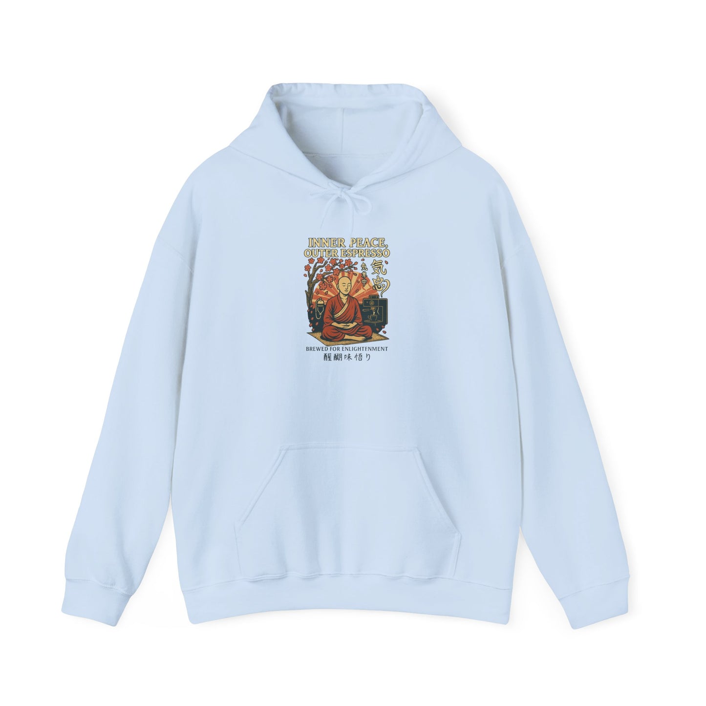 Inner Peace, Outer Espresso Hoodie