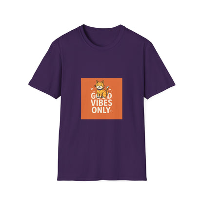 Cat Good Vibes Only T-Shirt