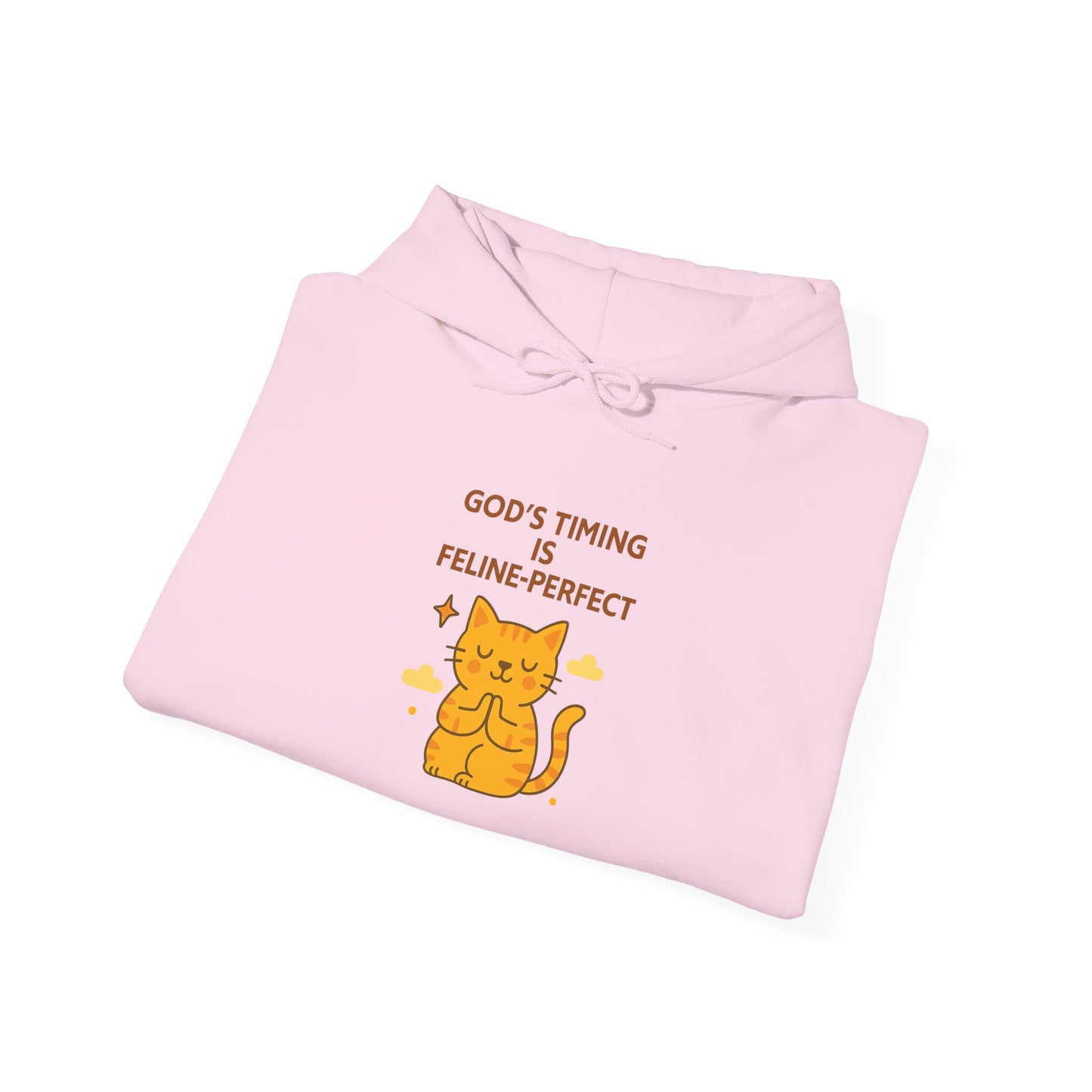 God’s Timing Is Feline-Perfect Hoodie