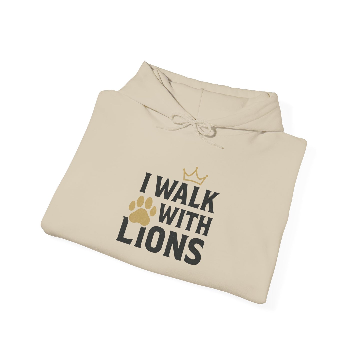 I Walk With Lions Hoodie