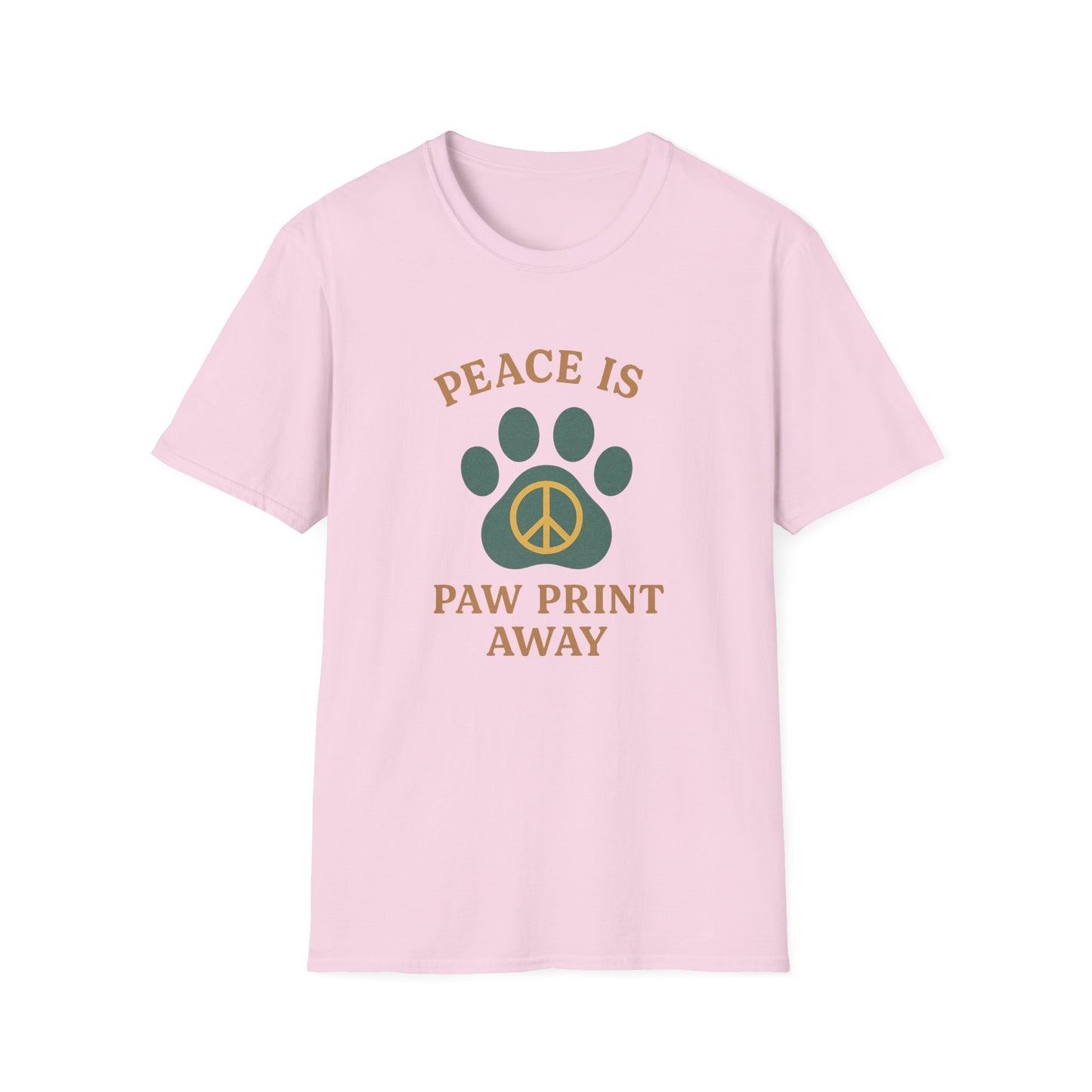 Peace Is Paw Print Away T-Shirt