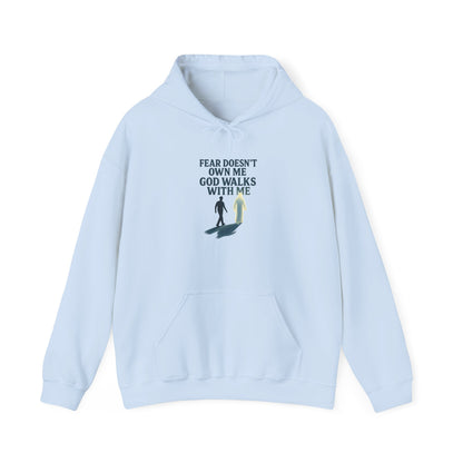Fear Doesn’t Own Me God Walks With Me  Hoodie