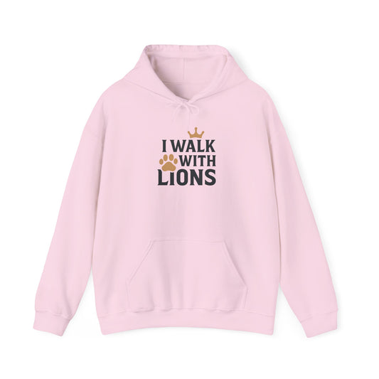 I Walk With Lions Hoodie