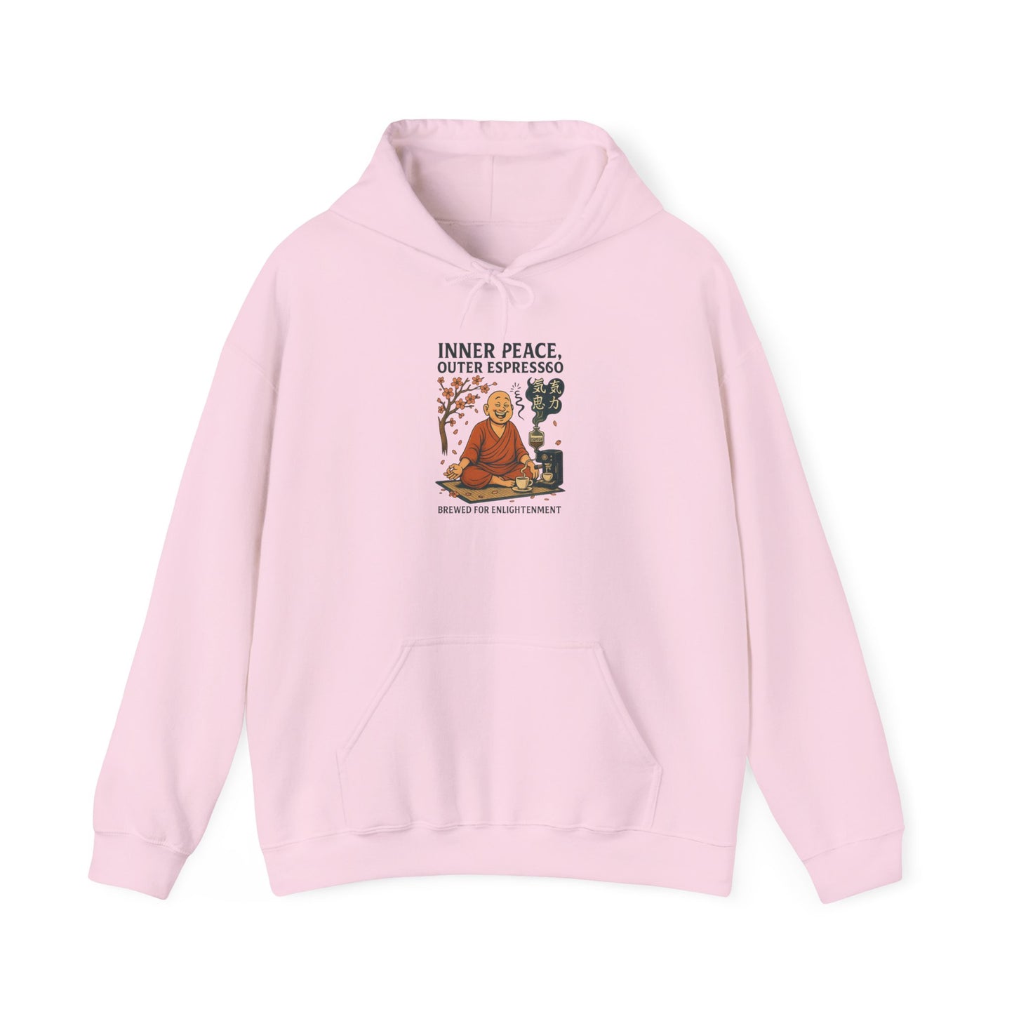 Inner Peace, Outer Espresso Hoodie