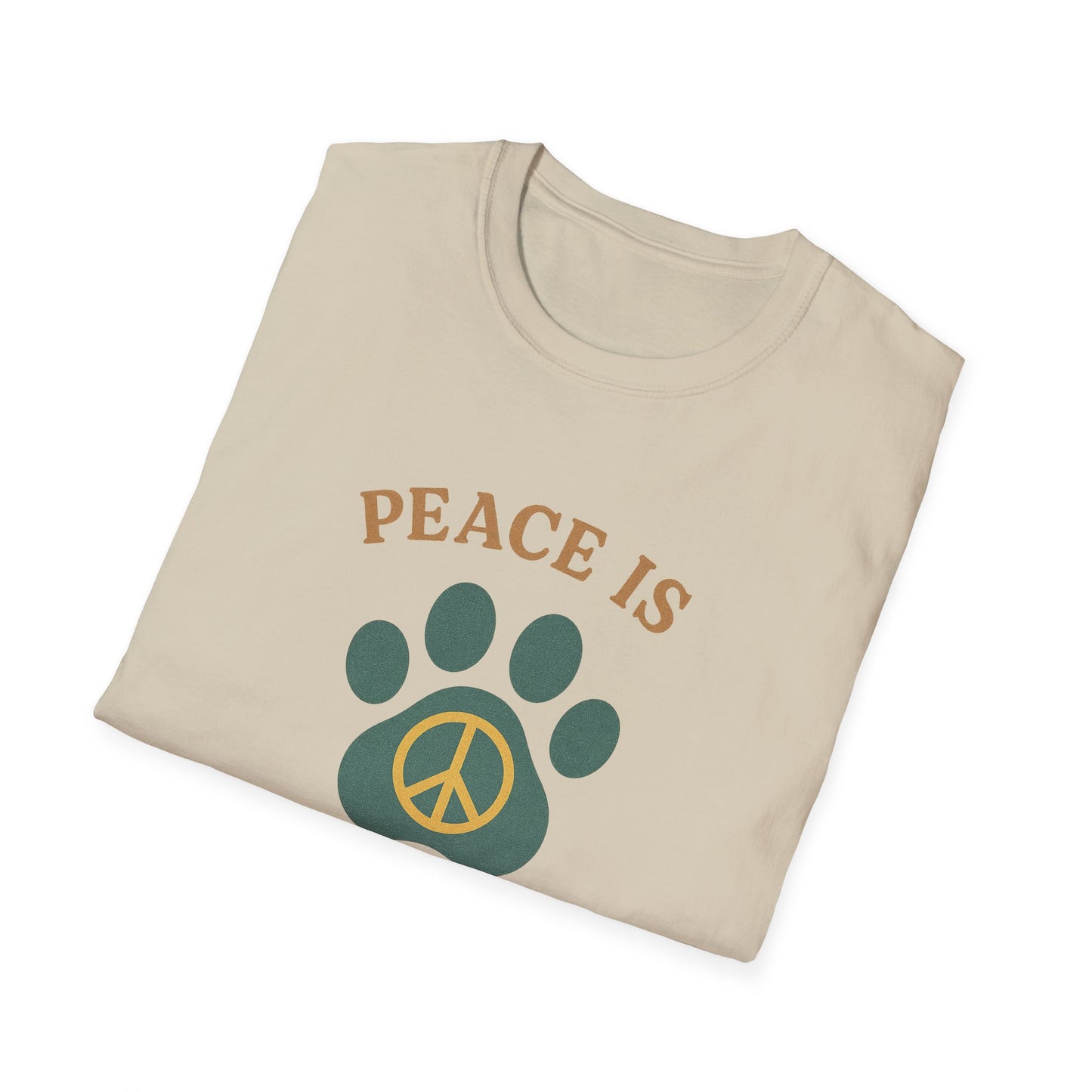 Peace Is Paw Print Away T-Shirt