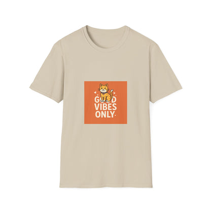 Cat Good Vibes Only T-Shirt