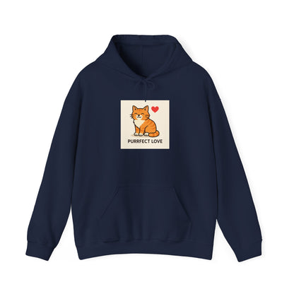 Cat Purrfect Love Hoodie