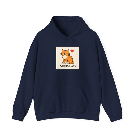 Cat Purrfect Love Hoodie