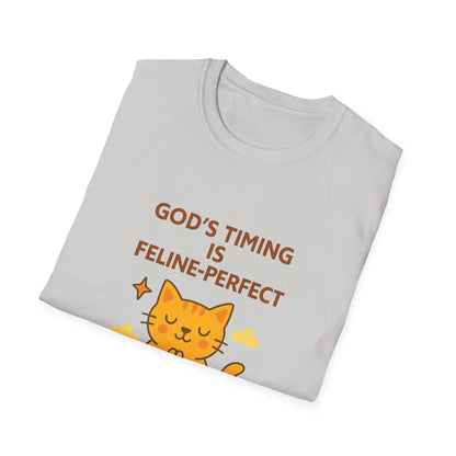God’s Timing Is Feline-Perfect T-Shirt