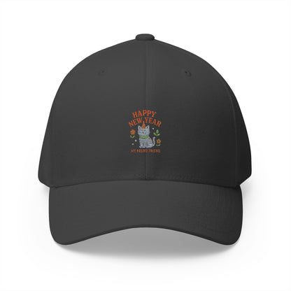 Happy New Year My Feline Friend Hat