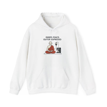 Inner Peace, Outer Espresso Hoodie
