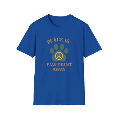 Peace Is Paw Print Away T-Shirt