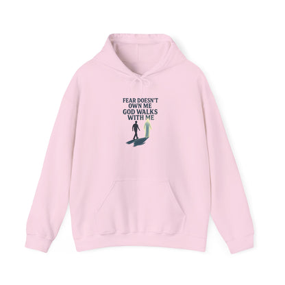 Fear Doesn’t Own Me God Walks With Me  Hoodie