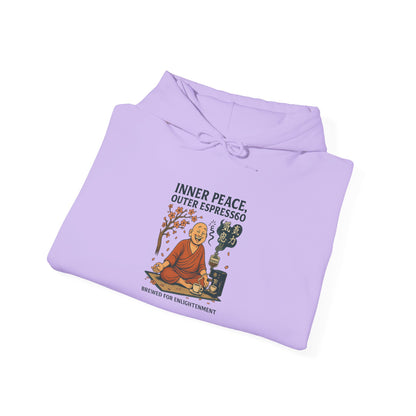 Inner Peace, Outer Espresso Hoodie