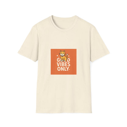 Cat Good Vibes Only T-Shirt