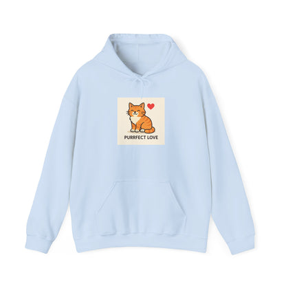 Cat Purrfect Love Hoodie